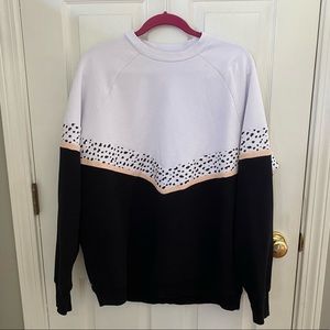 White fox boutique sweatshirt